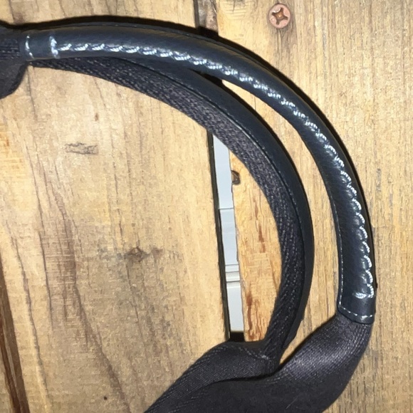 Coach Canvas Blue and White Tote - Picture 6 of 8